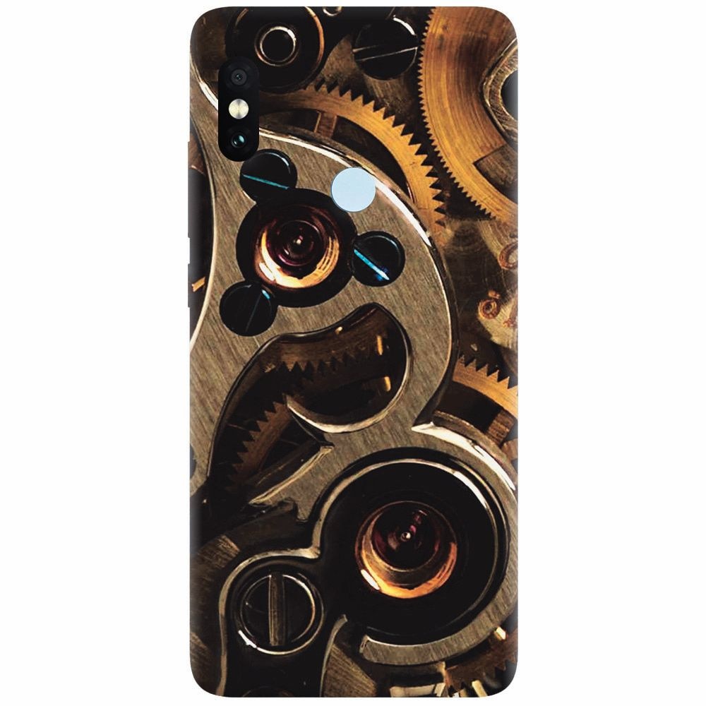 Husa silicon pentru Xiaomi Redmi Note 5 Pro, Clock Mechanism