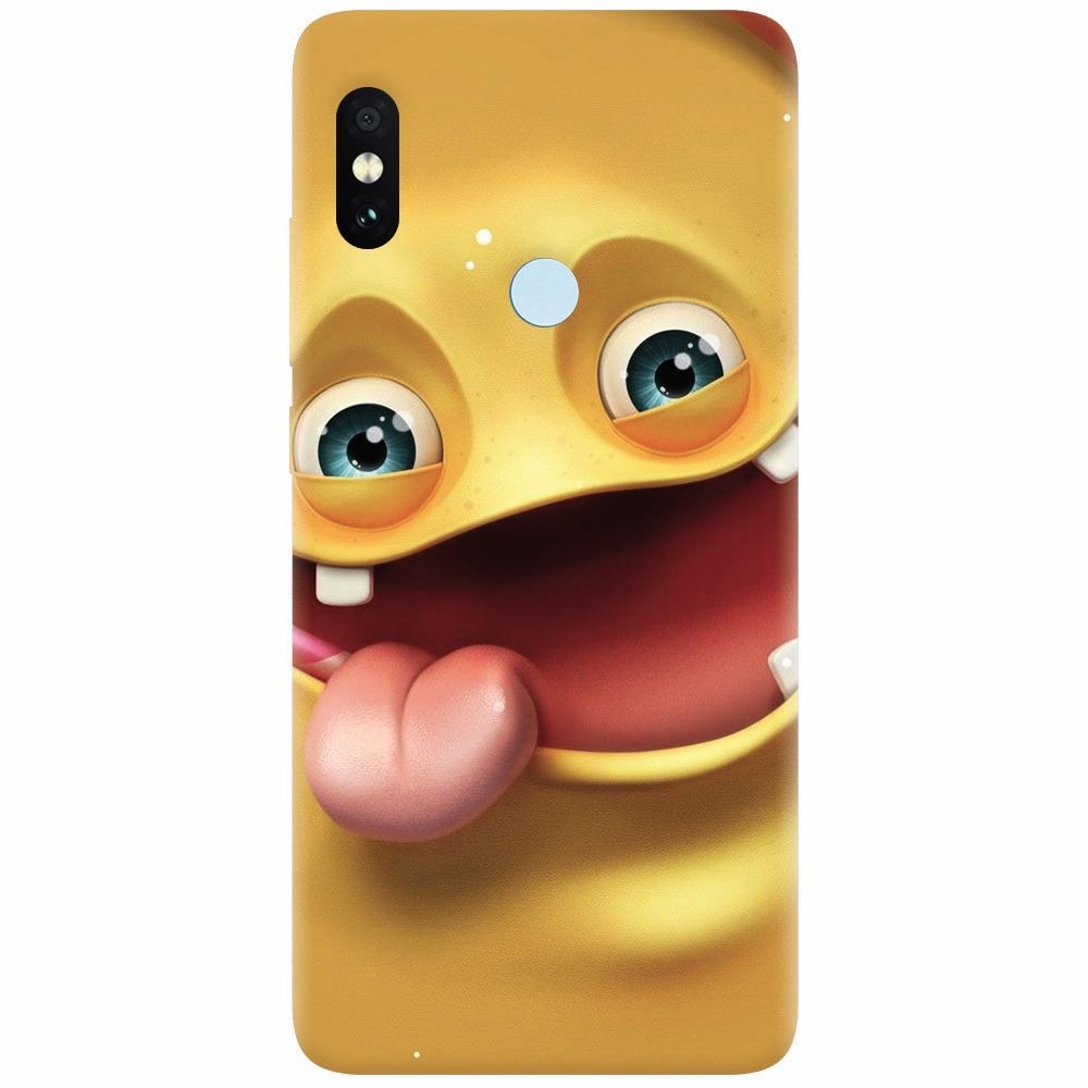 Husa silicon pentru Xiaomi Mi A2, Cute Monster