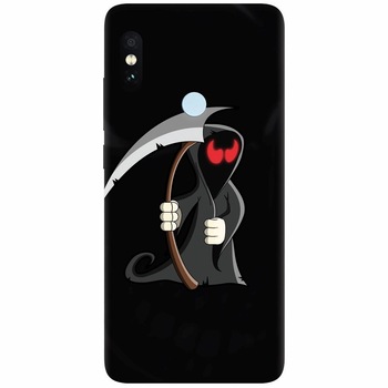 Husa silicon pentru Xiaomi Mi 8, Grim Reaper Husa silicon pentru Xiaomi Mi 8, Grim Reaper