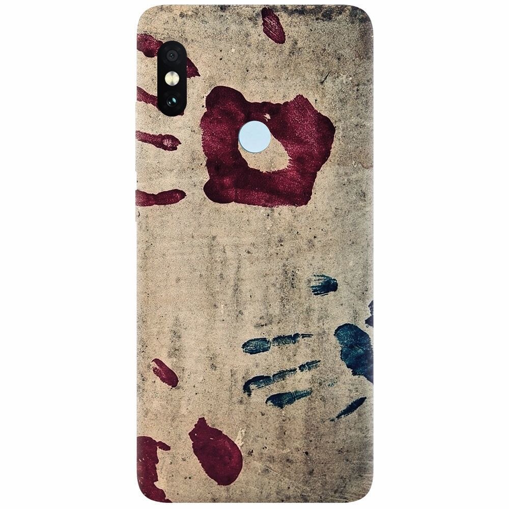 Husa silicon pentru Xiaomi Mi A2, Handprints