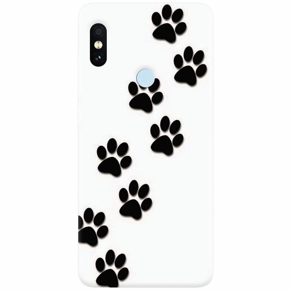 Husa silicon pentru Xiaomi Mi A2, Dog Mark