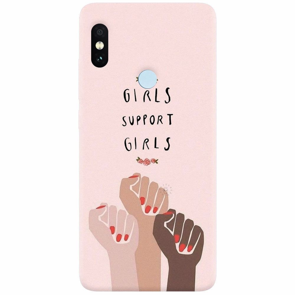 Husa silicon pentru Xiaomi Redmi S2, Girls Supportgirls