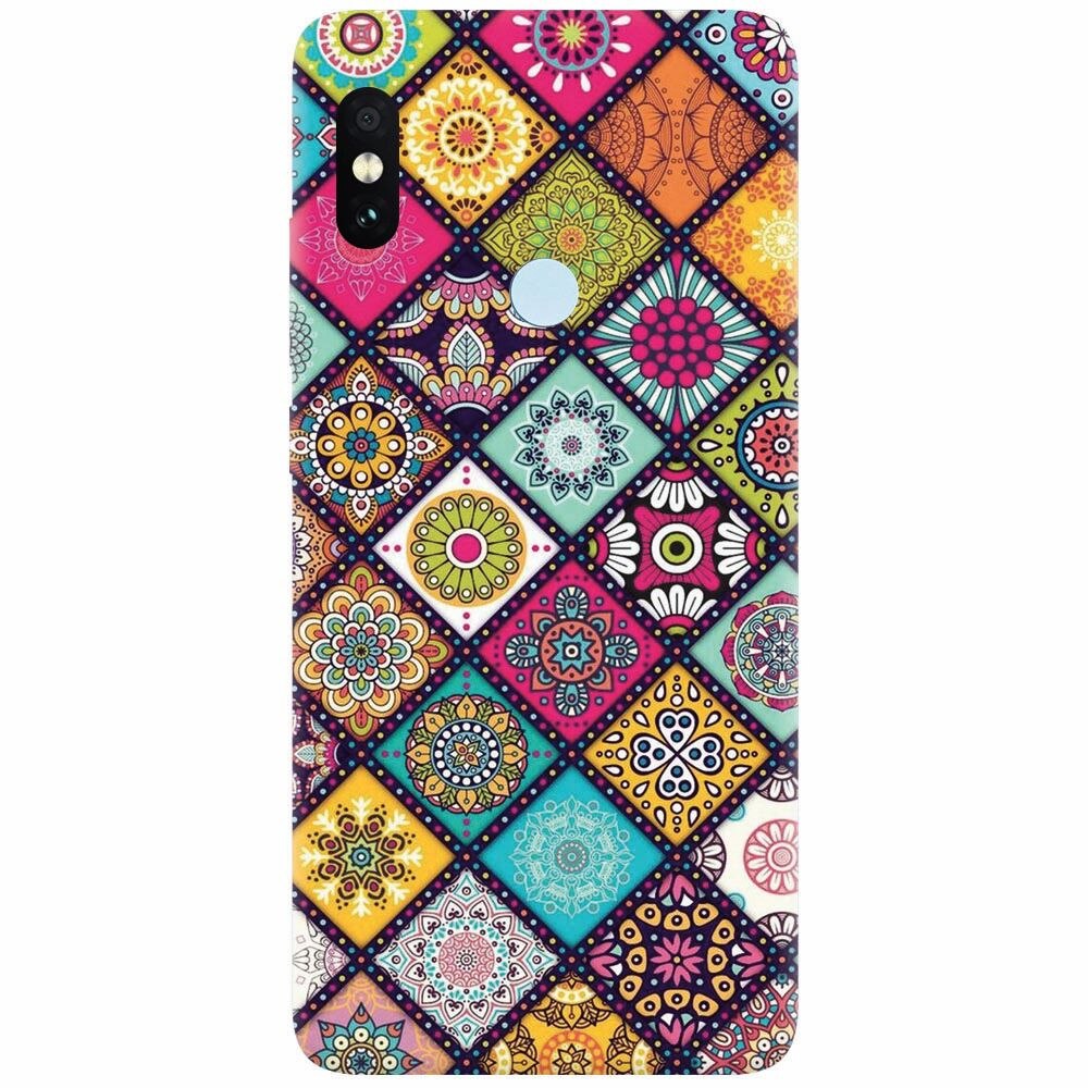 Husa silicon pentru Xiaomi Redmi Note 5 Pro, Mandala Pattern