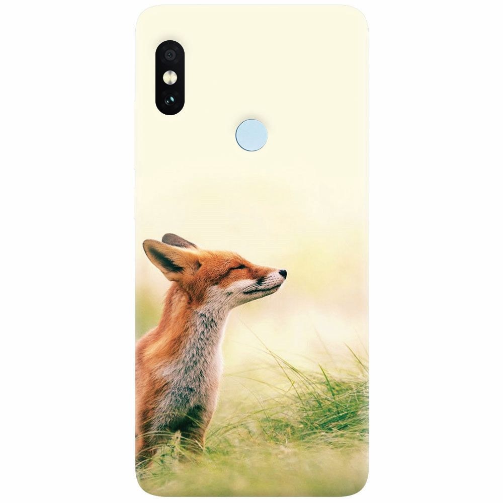 Husa silicon pentru Xiaomi Mi Max 3, Fox Scenting Breeze