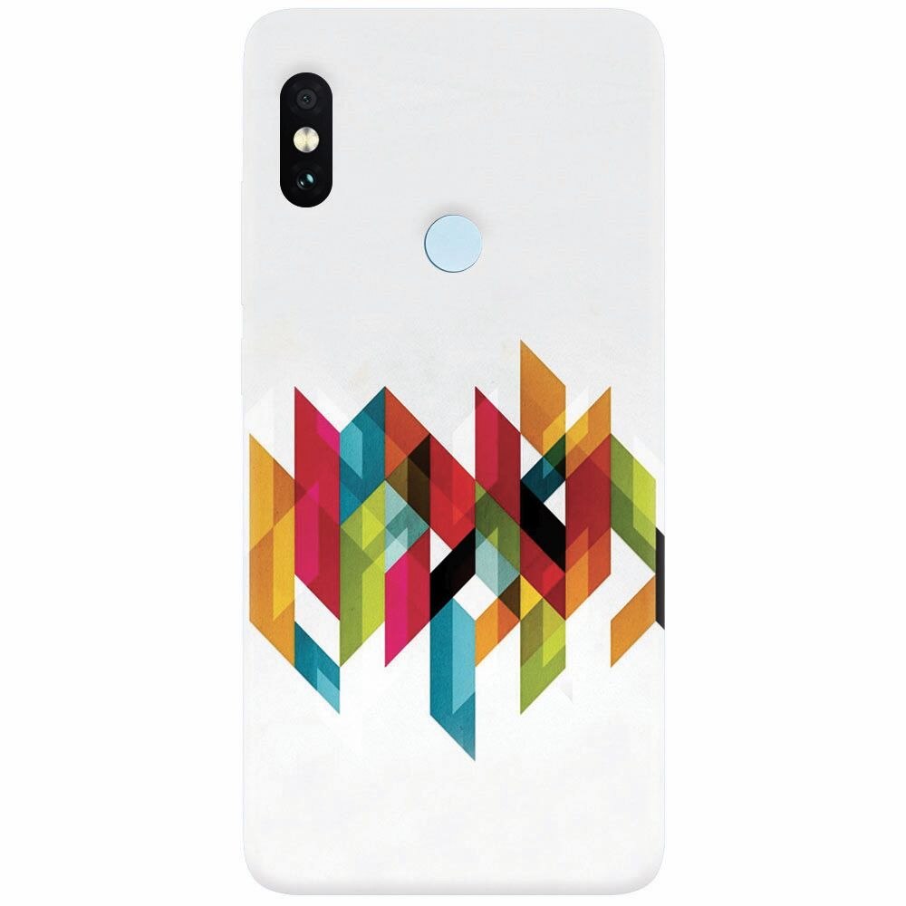 Husa silicon pentru Xiaomi Redmi S2, Geometric