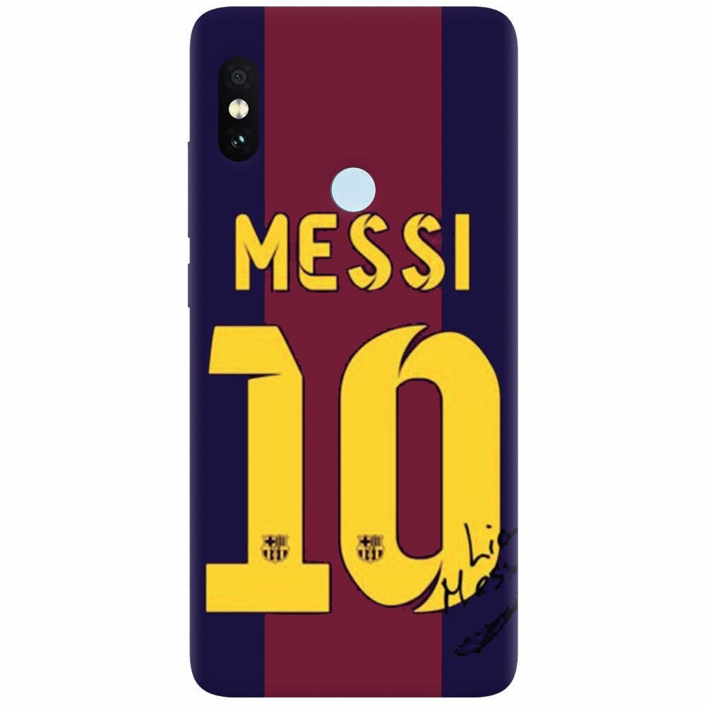 Husa silicon pentru Xiaomi Mi 8, Messi 0