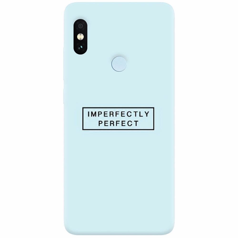 Husa silicon pentru Xiaomi Mi A2, Imperfectly Perfect
