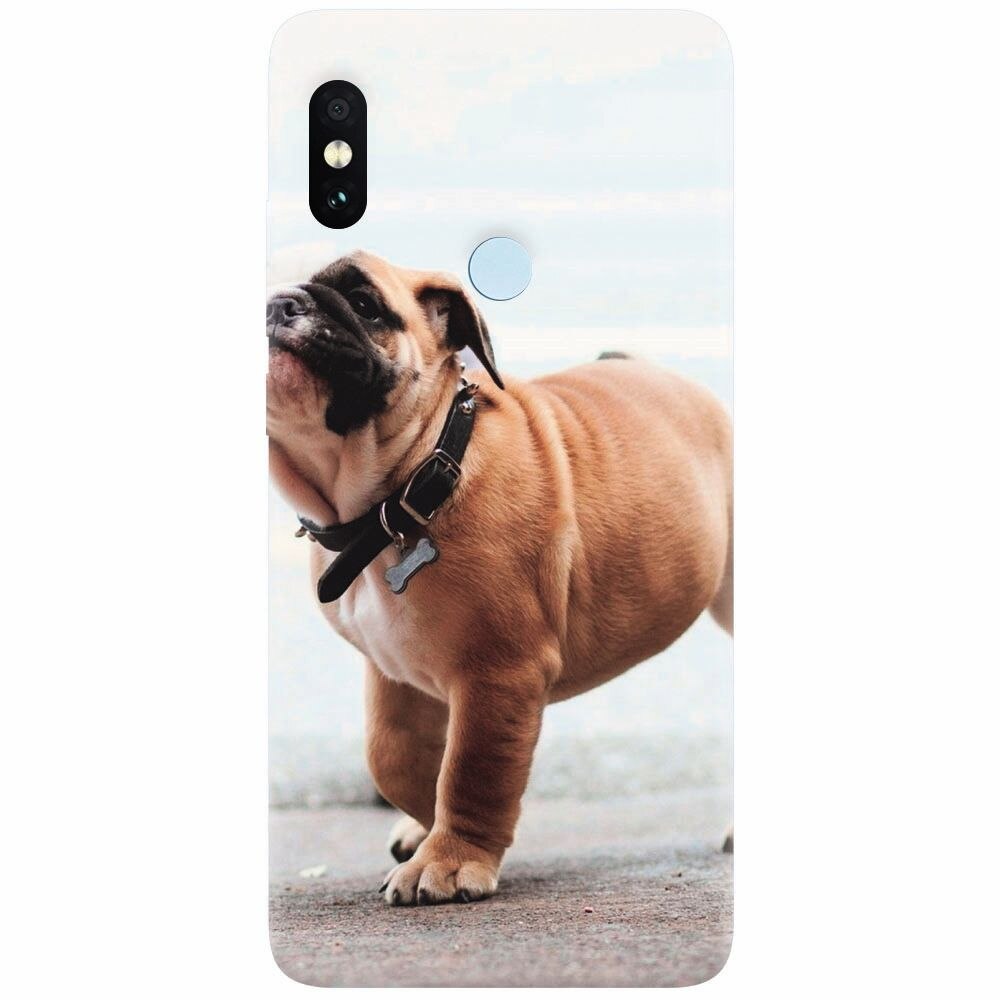 Husa silicon pentru Xiaomi Mi A2 Lite, Little Dog Puppy Animal