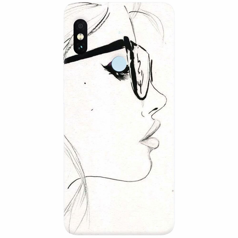 Husa silicon pentru Xiaomi Redmi Note 5 Pro, Girl Face