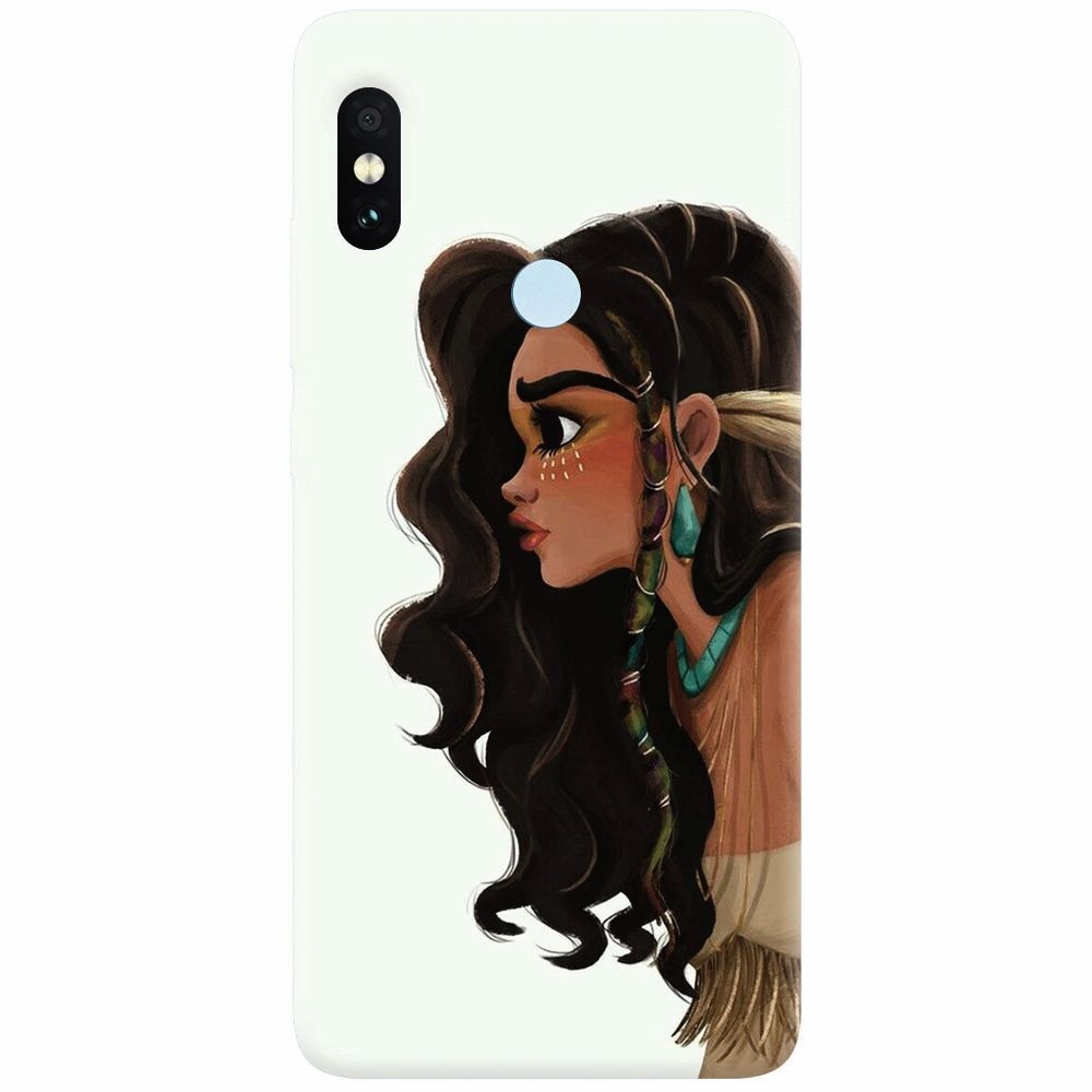 Husa silicon pentru Xiaomi Mi Max 3, Indian Girl