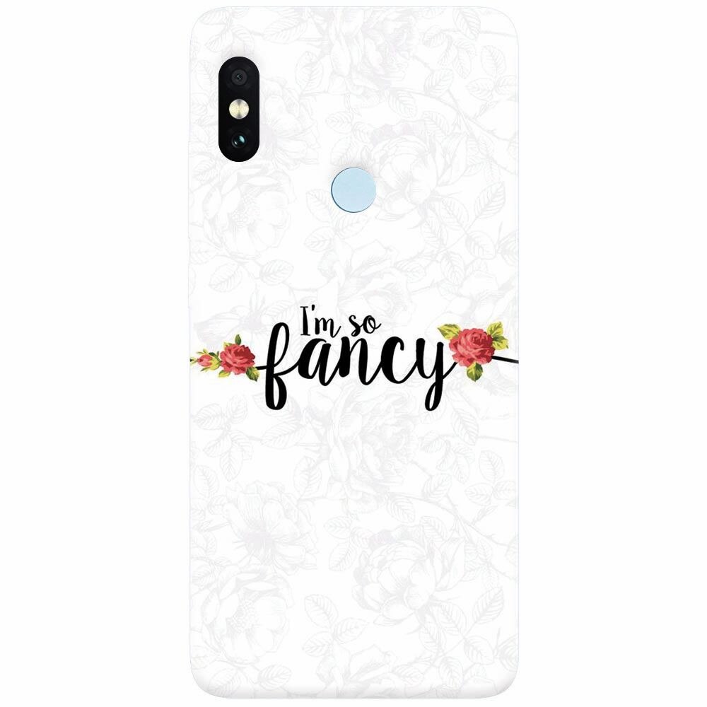 Husa silicon pentru Xiaomi Mi A2, Im So Fancy Floral