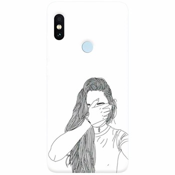 Husa silicon pentru Xiaomi Mi 8 SE, Dont Look Husa silicon pentru Xiaomi Mi 8 SE, Dont Look