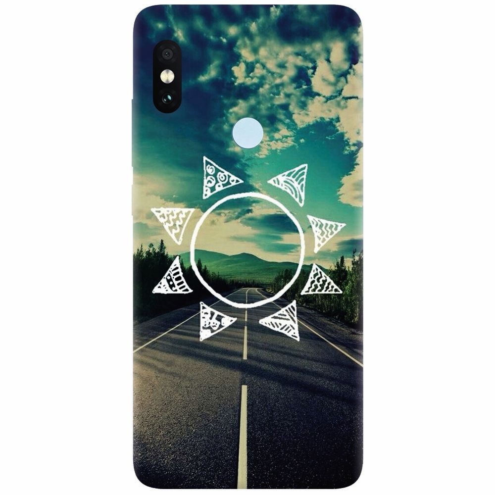 Husa silicon pentru Xiaomi Mi Max 3, Sun On The Road