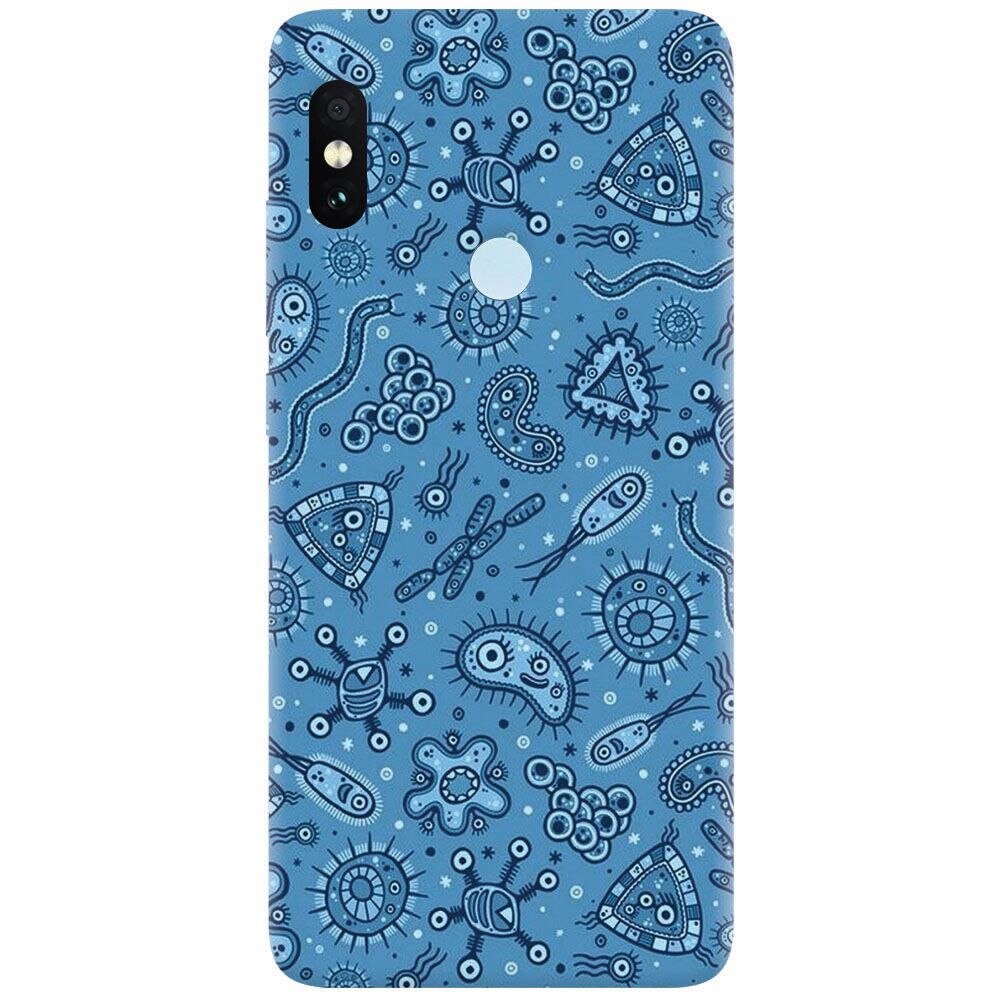Husa silicon pentru Xiaomi Redmi S2, Bacteria