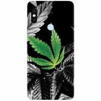 husa silicon pentru xiaomi mi a2 lite trippy pot leaf green imagen 11_0_
0