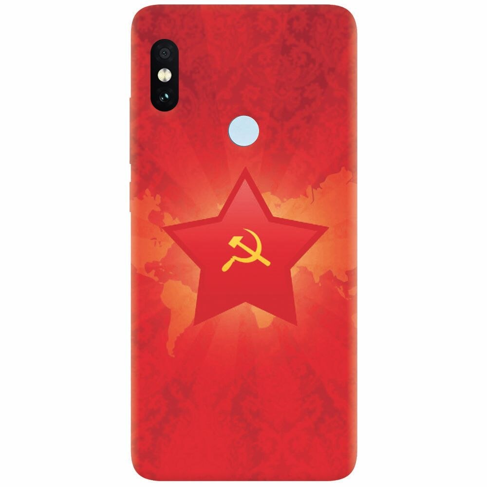 Husa silicon pentru Xiaomi Mi A2 Lite, Soviet Union