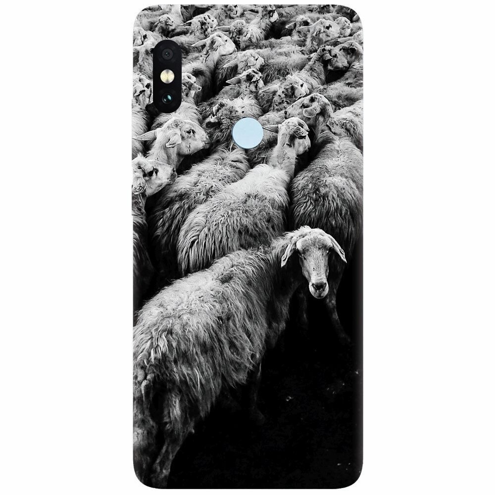 Husa silicon pentru Xiaomi Mi A2 Lite, Sheep