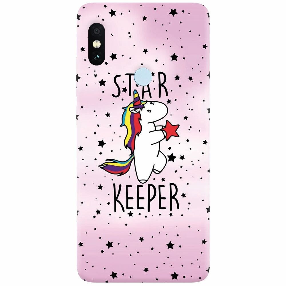 Husa silicon pentru Xiaomi Redmi Note 5 Pro, Unicorn Star Keeper
