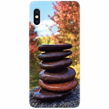 Husa silicon pentru Xiaomi Mi 8 SE, Stacking Stones Husa silicon pentru Xiaomi Mi 8 SE, Stacking Stones