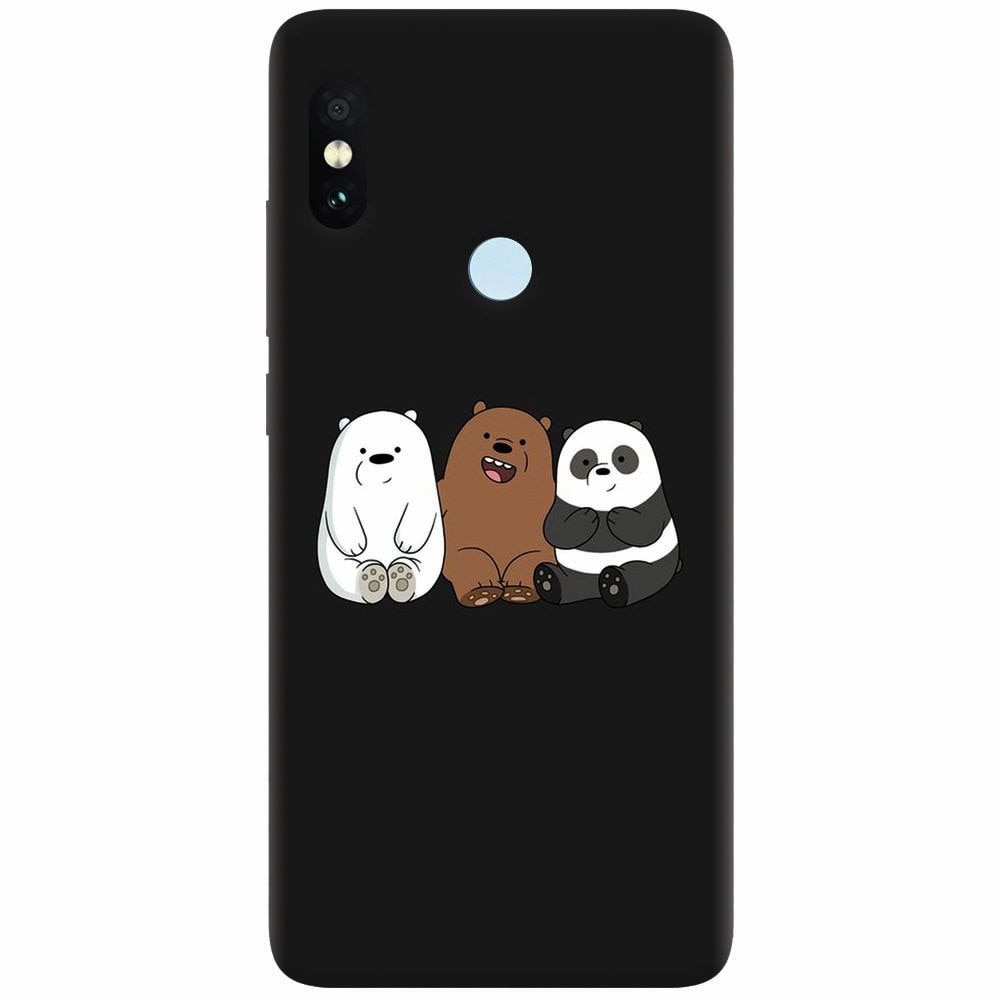 Husa silicon pentru Xiaomi Redmi Note 5 Pro, Bears
