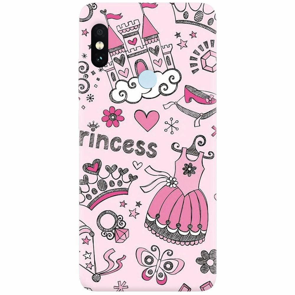 Husa silicon pentru Xiaomi Mi A2 Lite, Princess