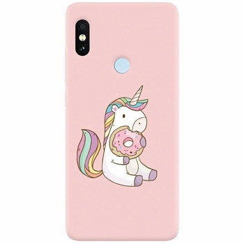 Husa silicon pentru Xiaomi Redmi Note 5 Pro, Unicorn Donuts Husa silicon pentru Xiaomi Redmi Note 5 Pro, Unicorn Donuts