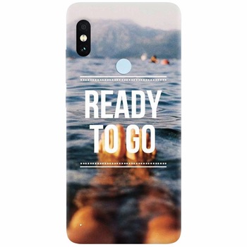 Husa silicon pentru Xiaomi Mi A2, Ready To Go Swimming Husa silicon pentru Xiaomi Mi A2, Ready To Go Swimming
