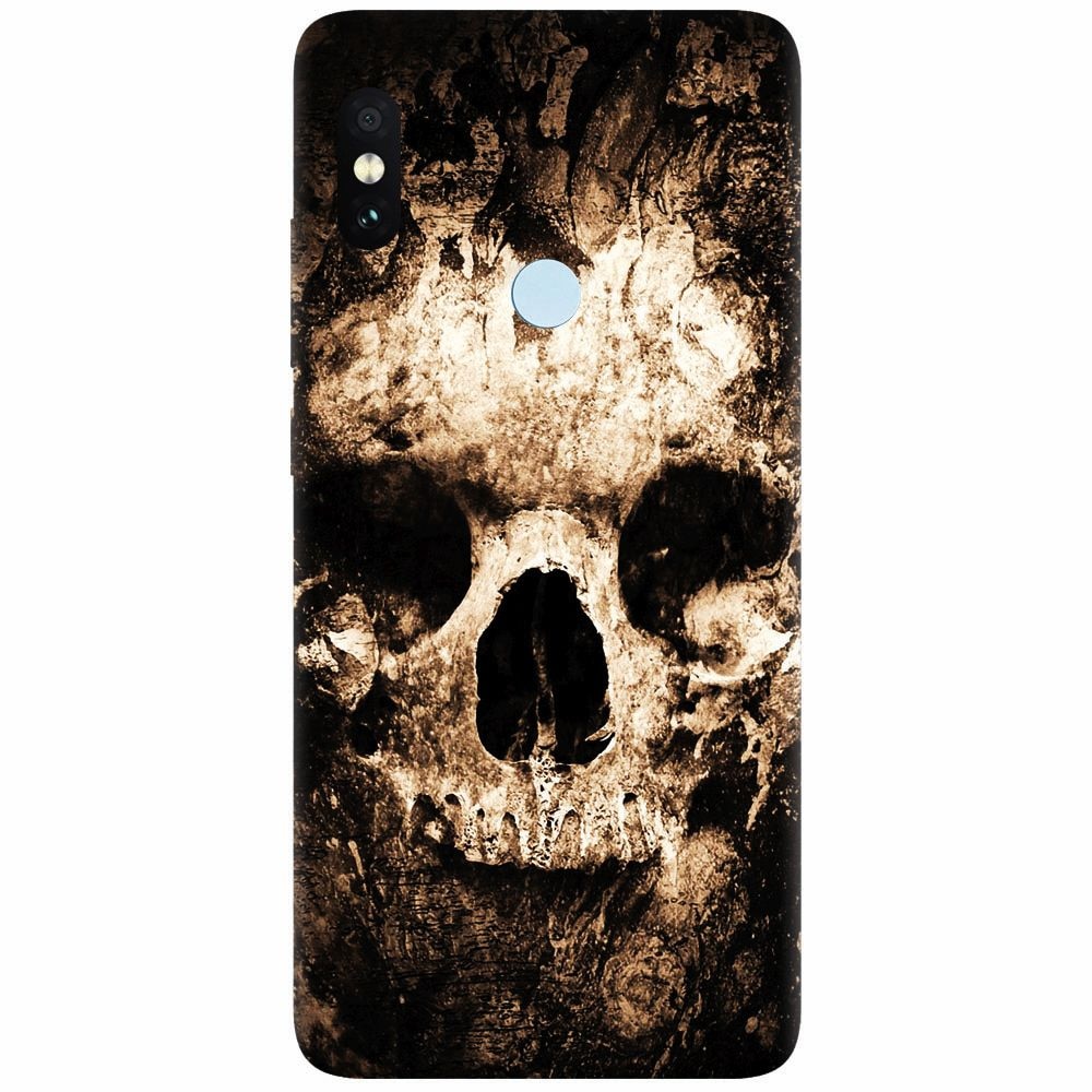 Husa silicon pentru Xiaomi Mi A2, Zombie Skull