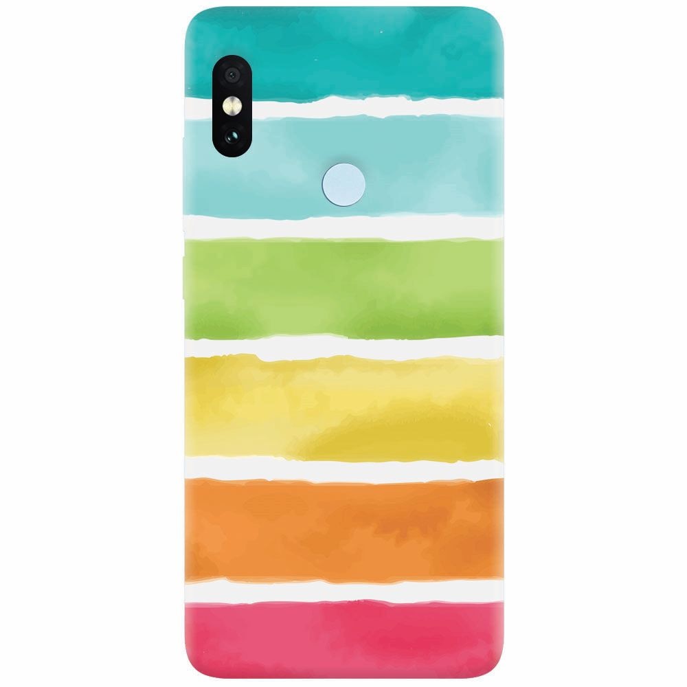 Husa silicon pentru Xiaomi Redmi Note 5 Pro, Watercolors
