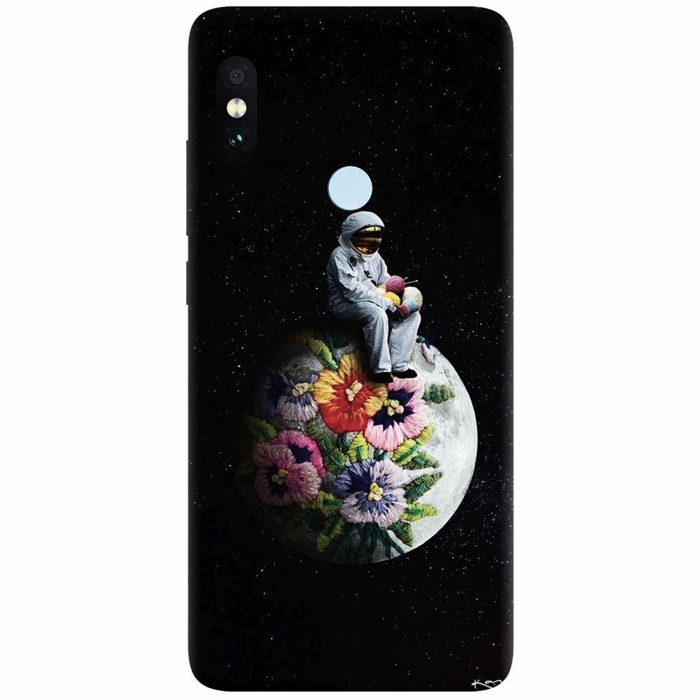 Husa silicon pentru Xiaomi Mi A2 Lite, Astronaut