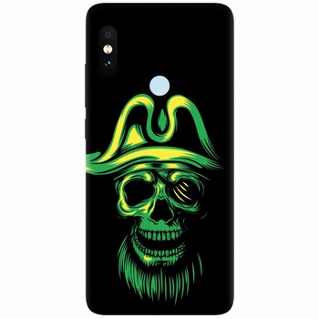 Husa silicon pentru Xiaomi Redmi S2, Pirate Skull Husa silicon pentru Xiaomi Redmi S2, Pirate Skull