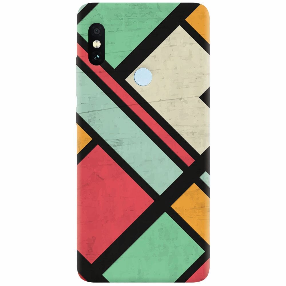 Husa silicon pentru Xiaomi Mi 8 SE, Retro Grunge