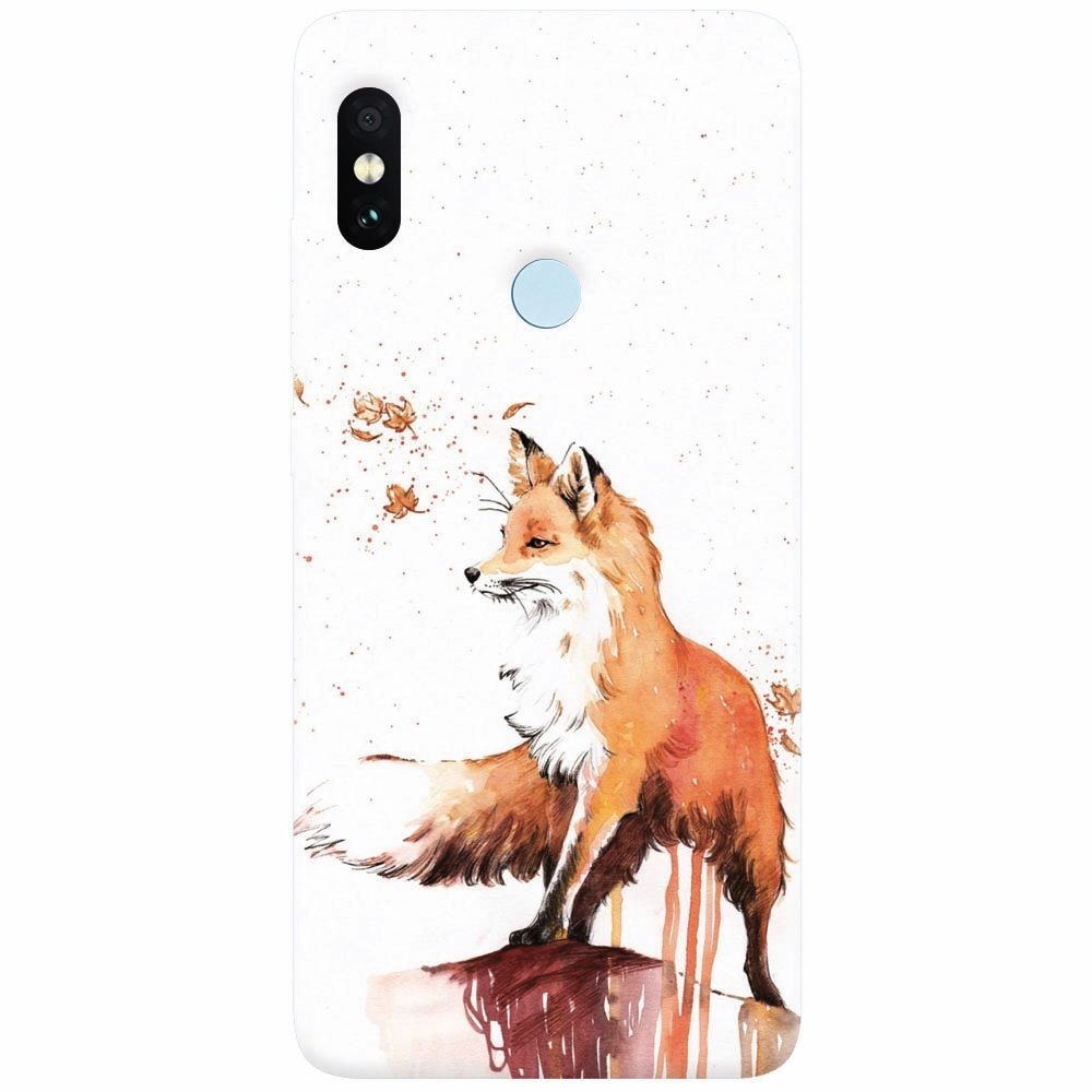 Husa silicon pentru Xiaomi Redmi Note 5 Pro, Fox 101