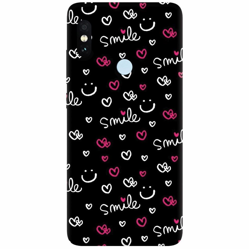 Husa silicon pentru Xiaomi Mi A2, Smile 101