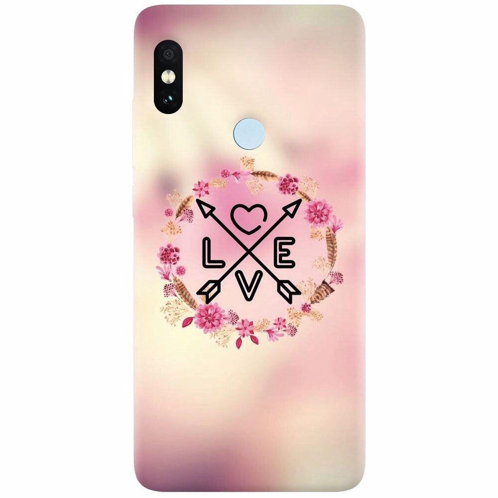 Husa silicon pentru Xiaomi Mi A2 Lite, Love Arrow