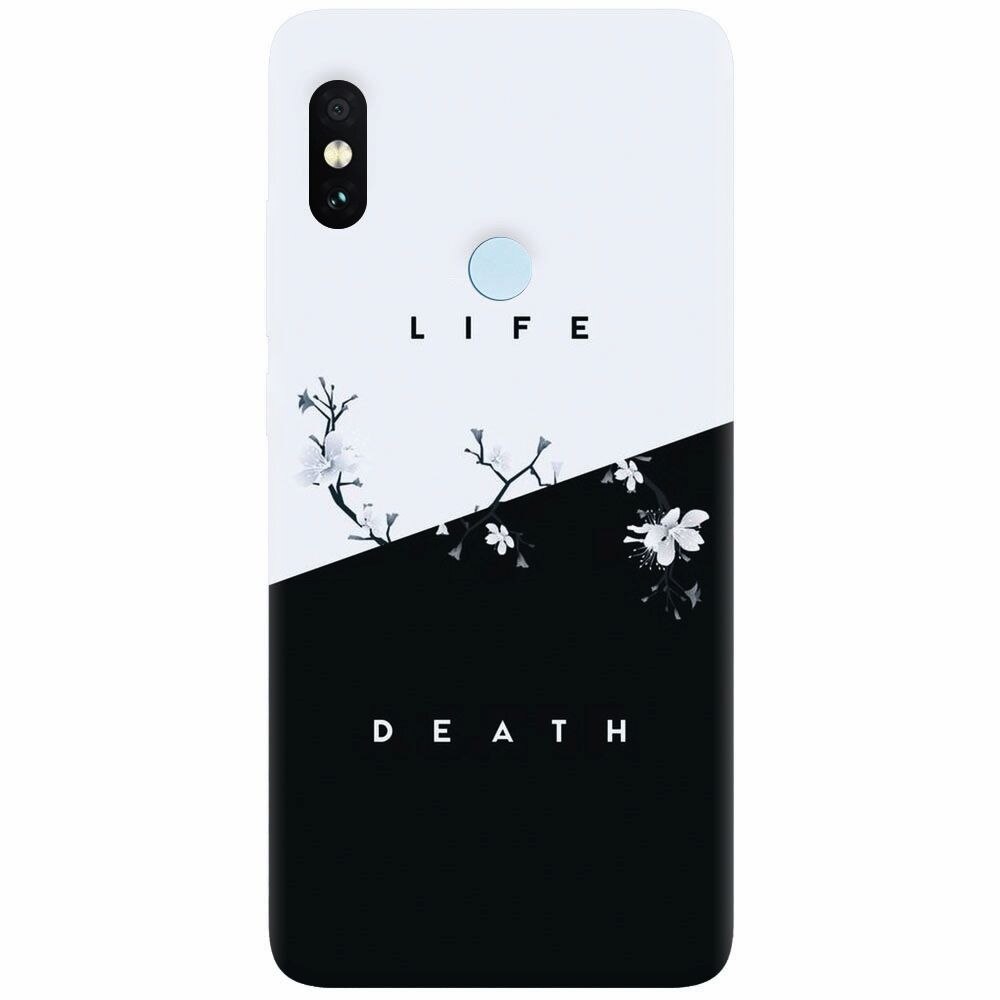 Husa silicon pentru Xiaomi Redmi Note 5 Pro, Life Vs Death
