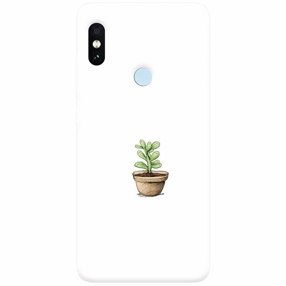 Husa silicon pentru Xiaomi Redmi Note 5 Pro, Cactus 101