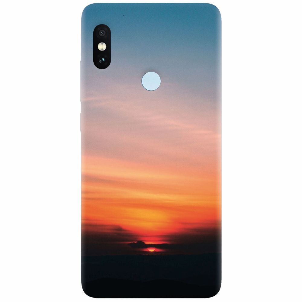 Husa silicon pentru Xiaomi Mi 8, Calm Clouds