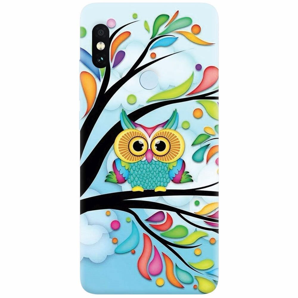 Husa silicon pentru Xiaomi Redmi Note 5 Pro, Owl 101