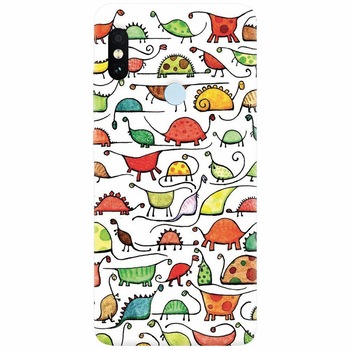 Husa silicon pentru Xiaomi Redmi S2, Dino Husa silicon pentru Xiaomi Redmi S2, Dino