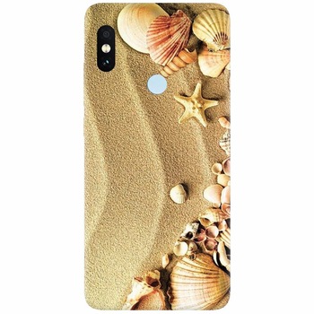 Husa silicon pentru Xiaomi Mi Max 3, Beach Sand Gold Husa silicon pentru Xiaomi Mi Max 3, Beach Sand Gold