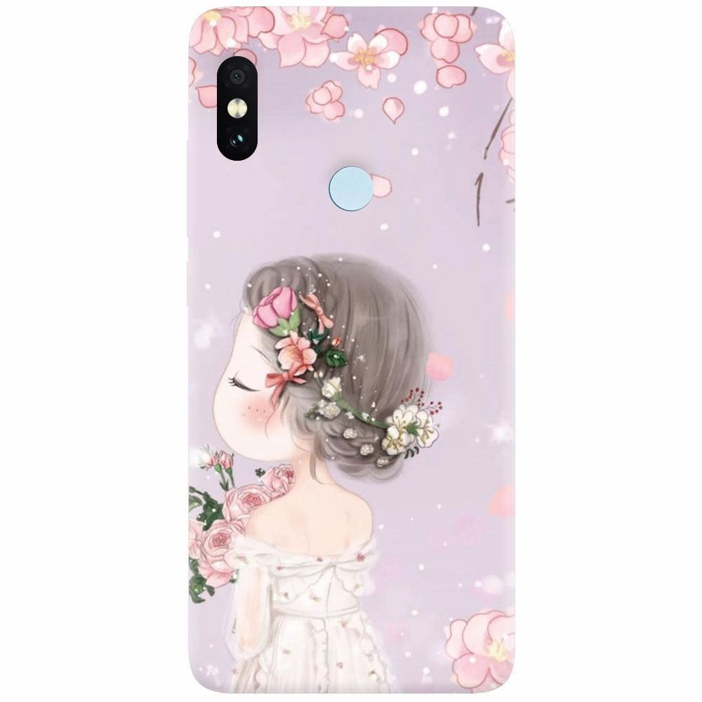 Husa silicon pentru Xiaomi Redmi Note 5 Pro, Girl 001
