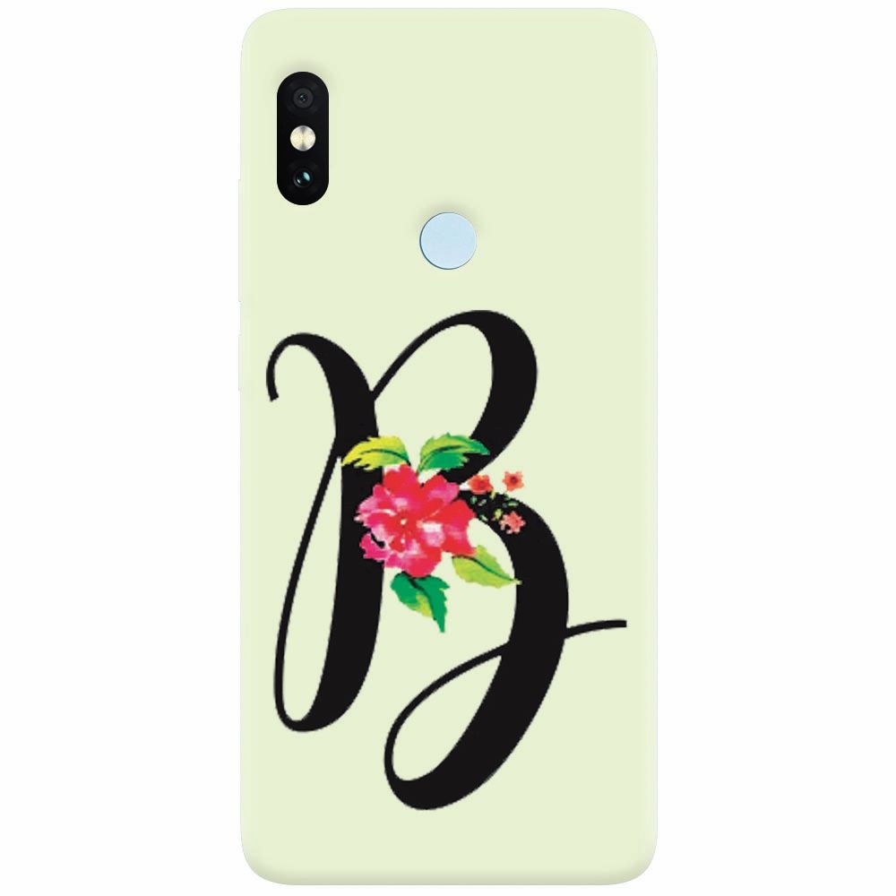 Husa silicon pentru Xiaomi Mi A2, Litera B