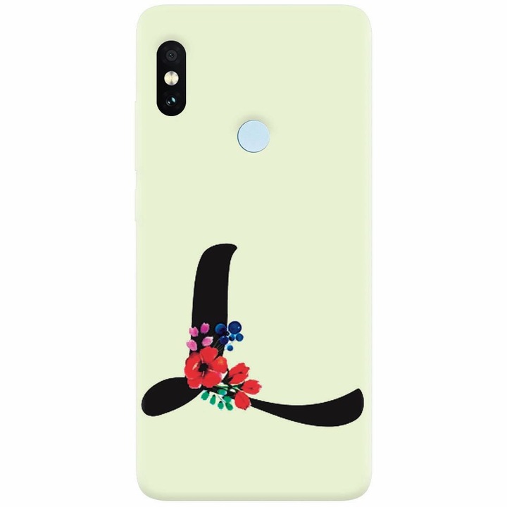 Силиконов кейс за Xiaomi Mi 8 SE, Буква L