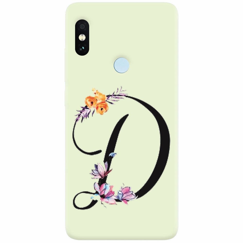 Husa silicon pentru Xiaomi Redmi Note 5 Pro, Litera D