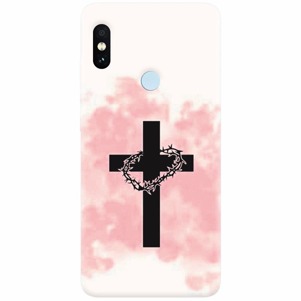 Husa silicon pentru Xiaomi Redmi S2, Cross