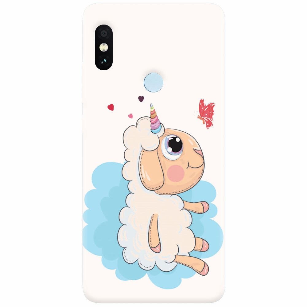 Husa silicon pentru Xiaomi Mi A2, Sheep Star