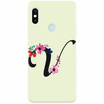 Husa silicon pentru Xiaomi Mi 8 SE, Litera V Husa silicon pentru Xiaomi Mi 8 SE, Litera V