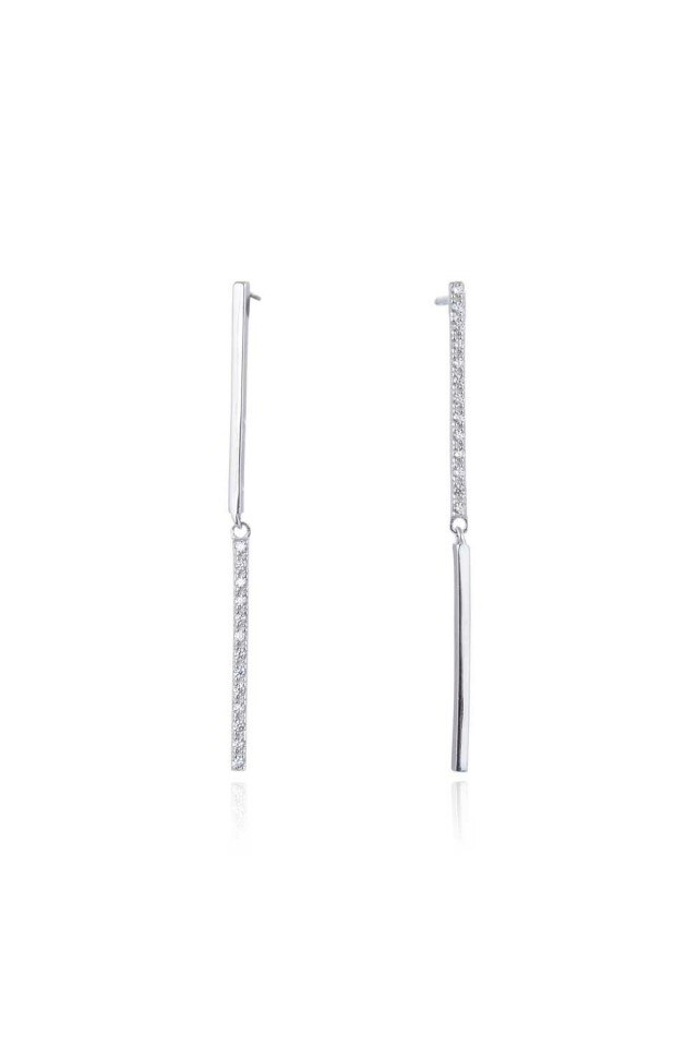 Cercei argint Match my Outfit 4 cm Bijouxmania