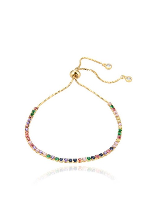 Bratara Dream in Colors Gold Bijouxmania